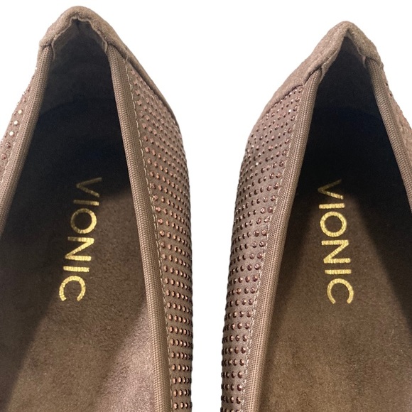 Vionic Spark Willow Taupe Ballet Flats Size 9 - Picture 8 of 11